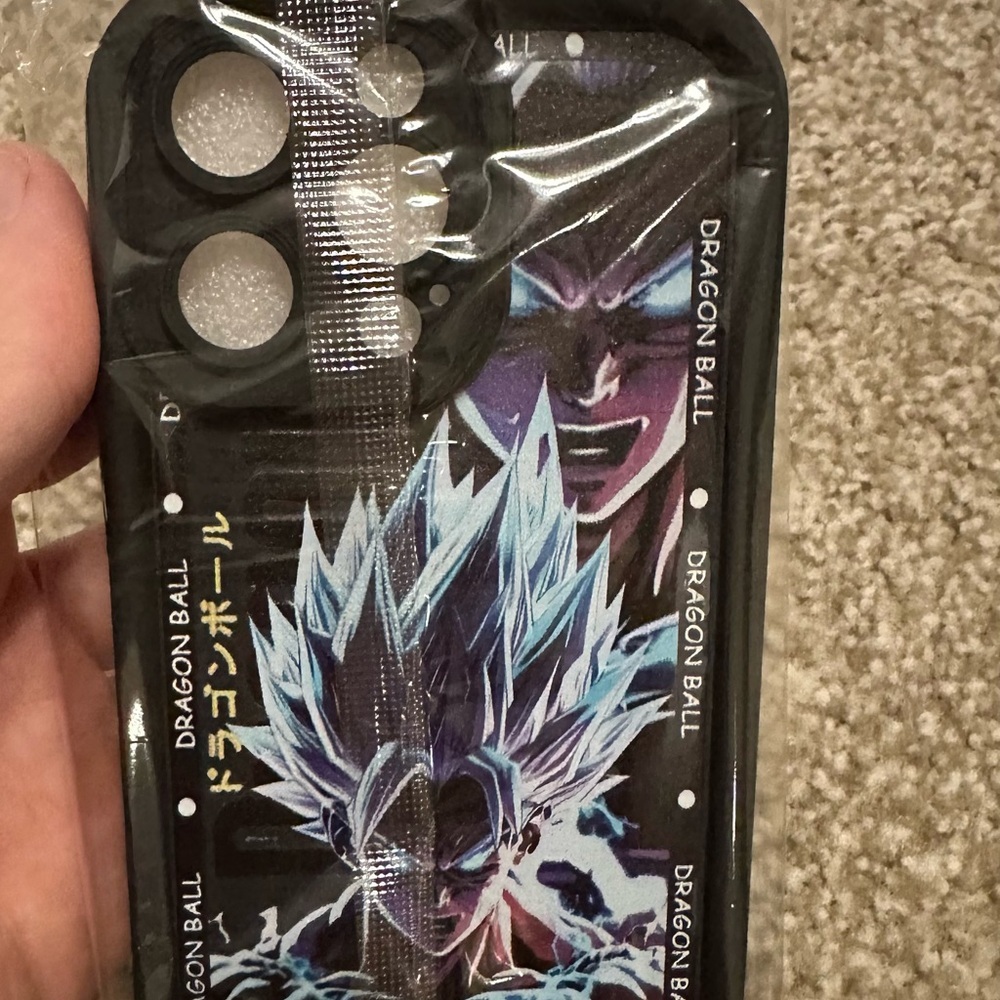 D-Dragon Ball Gohan Goku Eye Ladder phonecase goku for iPhone 15 Pro max case